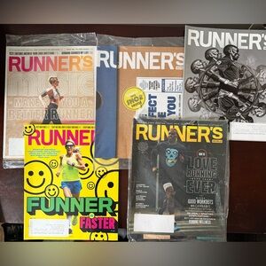 Runner’s World Magazine Lot 2022–2023 Fitness Running Training Health Bundle